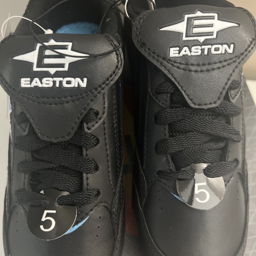 Chaussures à crampons de baseball softball basses Easton Quake WFII pour femmes 5 noires 89-3609-6 - Photo 7/7