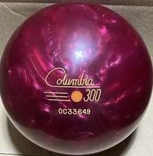 Columbia 300 Gold Dot 15 lb Bowling Ball New in Box Made in the USA 1989