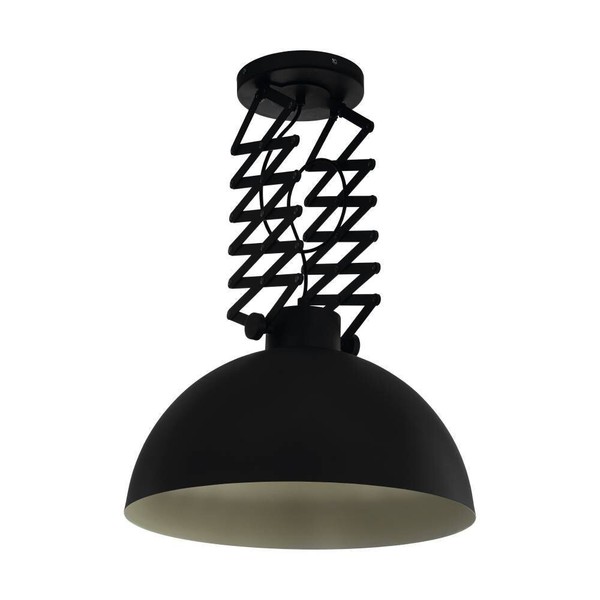 "Eglo Deckenleuchte \"Donington\" Exkl. Leuchtmittel, Innen, 60 W, Stahl, Rund, IP2"-image