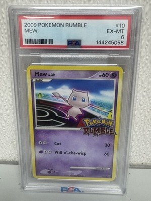 2009 Pokemon Rumble Mew #10 en Version PSA 6
