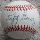 LEFTY GOMEZ (d. 1989) Signed OAL Baseball JSA Authentic NEW YORK YANKEES