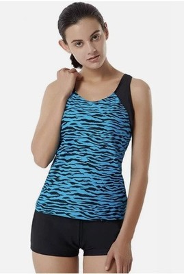 Women Tankini Swimwear Two Pieces Racerback Bathing Swimming Suit Athletic S