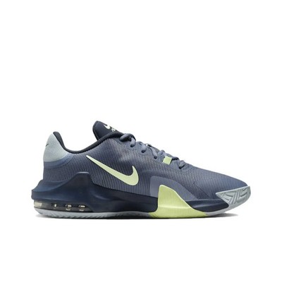 Nike Air Max Impact‎ 4 Black/Blue Running Shoes Mens 10.5 Amazon.com | NIKE Air MAX Impact 4, Three Quarters Tall Man  main image 2