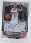 2025-26 Bowman #CPA-MU Milos Uzan Chrome Prospect Autographs