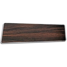 1970 Mustang Cougar Console Insert With Wood Dark Walnut