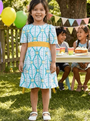PAULINA QUINTANA Toddler Girls 3 Belted Dress