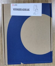 Poly Voyager 4310 UC Wireless Headset with Charge Stand, USB-C Bluetooth Adapter