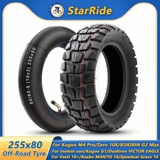 255x80 Off-Road Scooter Tire for 10-Inch Wheels 10.04 x 3.15 in Tire