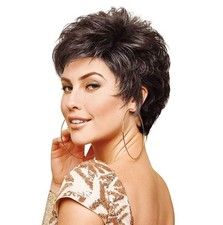 Gabor INSTINCT Wig Petite/Average Cap 511c Sugared Charcoal Short Layered Shag