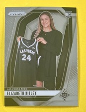 Elizabeth Kitley 2024 Panini Prizm WNBA Rookie Card #140 ACES (Base)