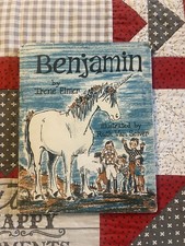 Benjamin, Irene Elmer, Vintage Children’s Book, HC/DJ 1961 Rare