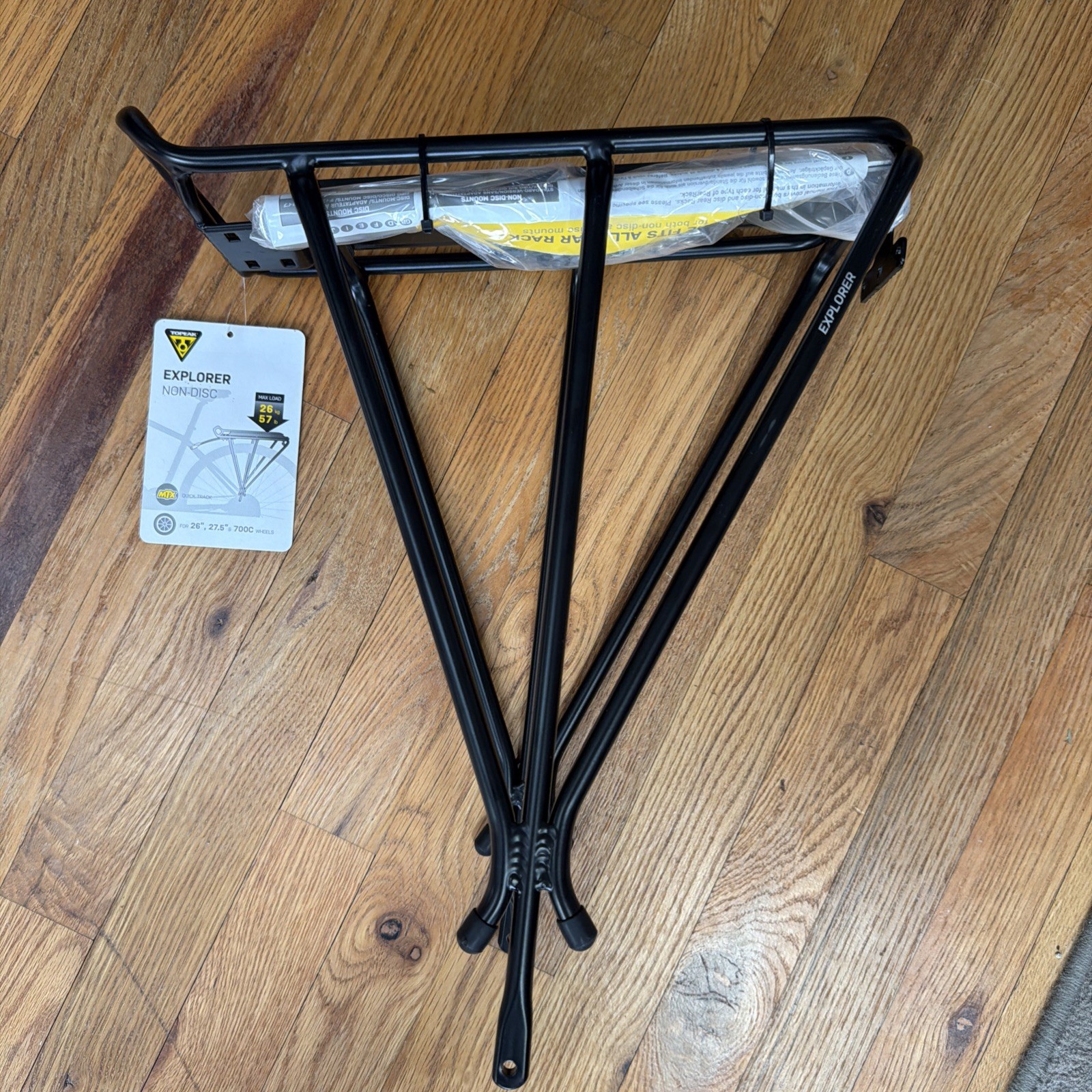 Topeak MTX Explorer Standard Non-Disc Bicycle Rear Rack For 26in-700c Wheels