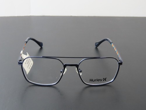 Hurley Semi Matte Navy Eyeglass Frames 54-18-145 #730 - Picture 1 of 10