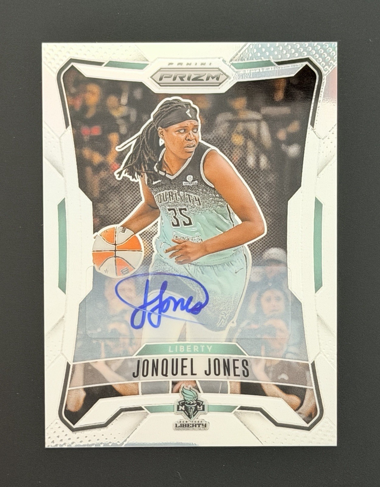 2026 Panini Prizm WNBA JONQUEL JONES AUTOGRAPH/AUTO SILVER PRIZM LIBERTY #31