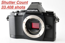 Olympus OM-D E-M5 Black Body 16.1 MP Digital Camera  MINT  From JAPAN 389