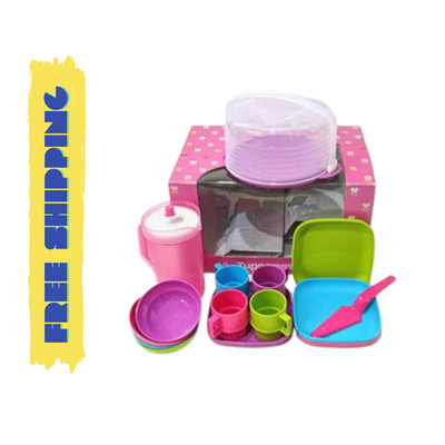 New Tupperware Miniature Cooking Gift Set Kids Mini Toy Play Set Limited Edition