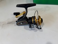 Vecchio pennino vintage n. Mulinello da spinning 430 SS - finitura nero e oro