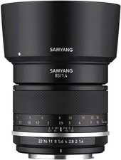 Samyang MF 85mm f/1,4 MK2 Teleobiettivo per Ritratti - Canon EF