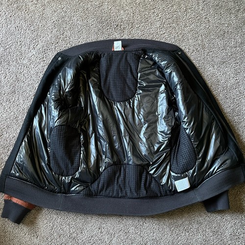 Nike British Millerain Destroyer Jacket Mens Large L Brown/Black 509796-010 Wool - Picture 7 of 9