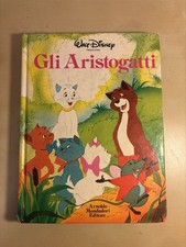 Libro Gli Aristogatti - Walt Disney Mondadori prima ristampa 1998