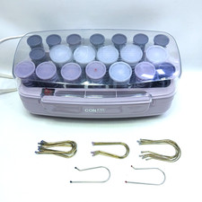 Conair Easy Start Hot Rollers 20 Multi-Size w/ 18 Clips, Indicator Light, HS11