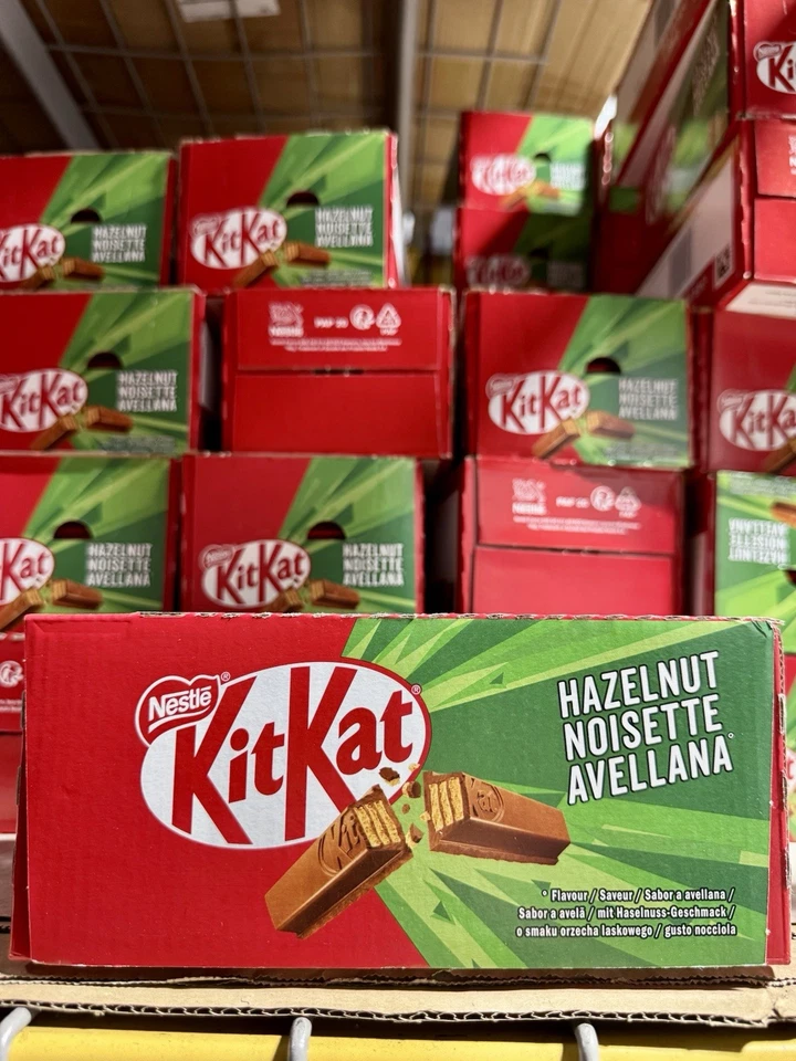 Kit Kat Hazelnut Chocolate Bars – 24 x 42g – Imported Nestlé EU Edition - Image 3 of 3