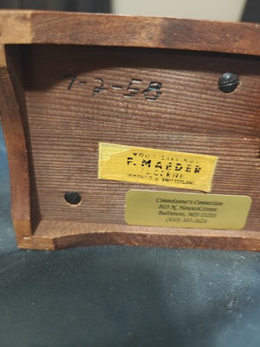 Swiss Thorens Wood Music Box No. 26 1/2 Lohengrin-Blaue Donau Walzer-La Traviata - Picture 8 of 15