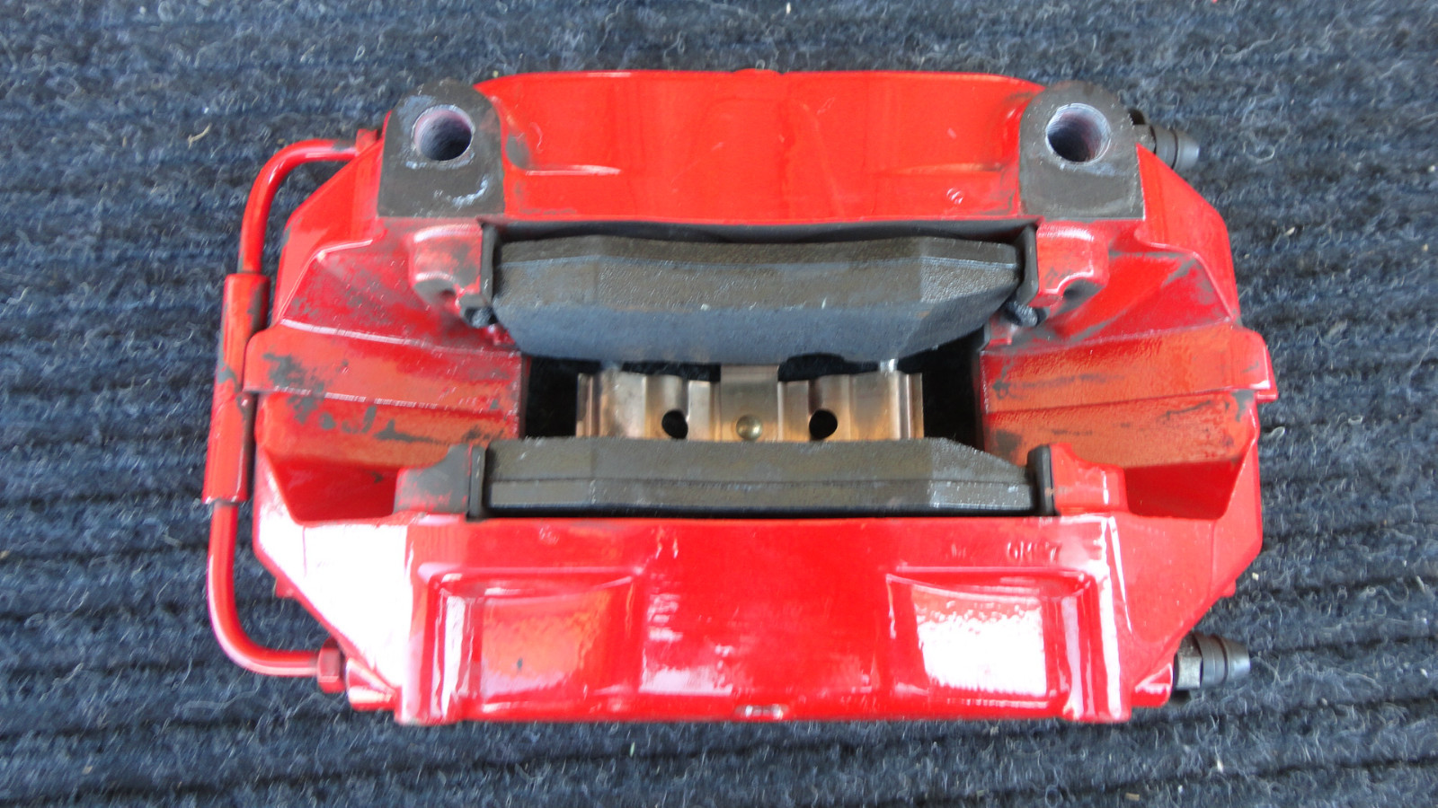 Ferrari 360, F430, Right Rear Brake Caliper, Red, Used P/N 179603 s/c 228012