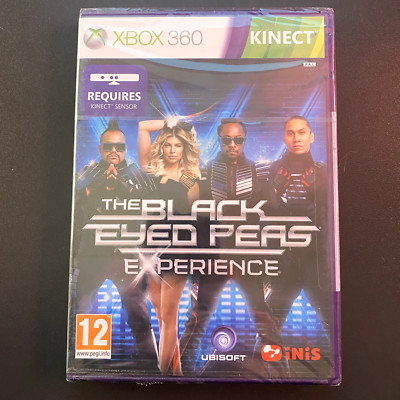 Xbox 360 The Black Eyed Peas The Experience Kinect Spiel PAL Neu & Sealed