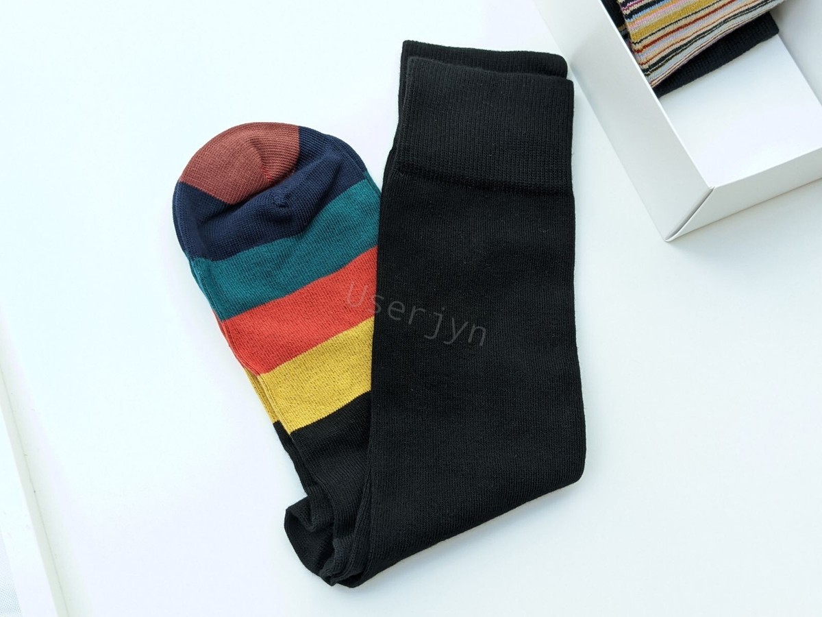 タイツ・ソックス Paul Smith Signature Stripe Socks Set Of 3 Pairs Mix Stripe Socks Three Pack