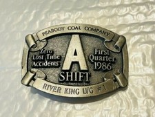 Belt Buckle - 1986 Peabody Coal Company
