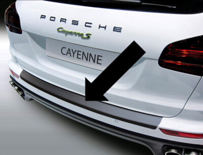 Ladekantenschutz schwarz für Porsche Cayenne II SUV 92A facelift 10.2014-09.2017