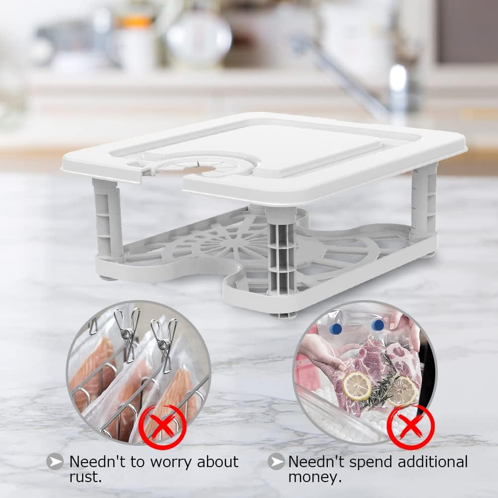 12.6 Quart Sous Vide Container with Lid & Rack for Immersion Circulators