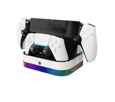 For PS5 Portal game console base P5 gamepad charging base charging with dazzling