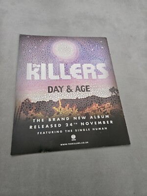 TPEEP302 MAGAZINWERBUNG 12X9'' THE KILLERS - DAY & AGE 