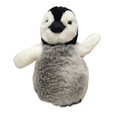 Handmade By Steiff Flaps Penguin 6" Plushie Soft Toy