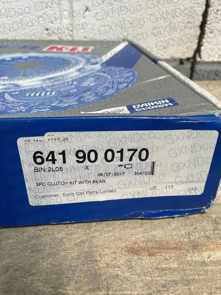 Exedy Clutch Kit 3pc for KIA SHUMA I II RIO I 1.5 1.6 0K20116410 K20116410 - Image 4 of 4