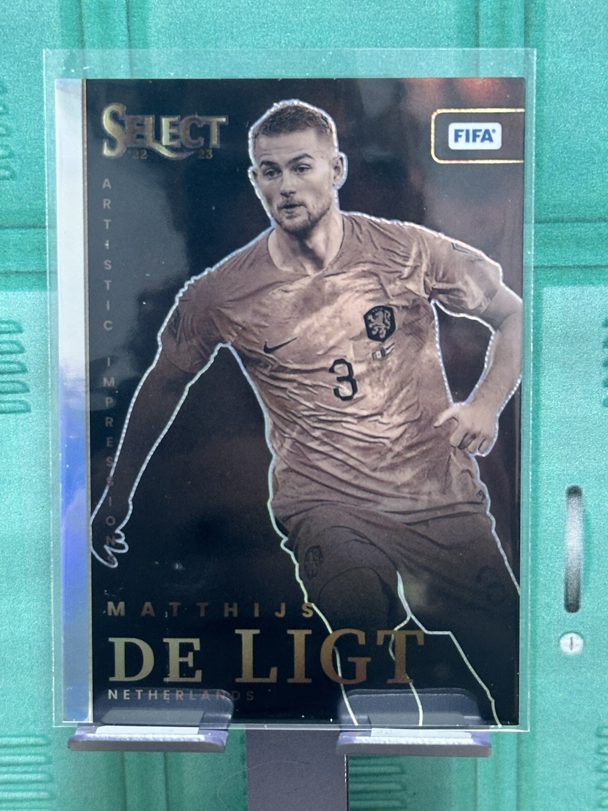 2022-23 Select FIFA Artistic Impressions Matthijs de Ligt Netherlands Case Hit!