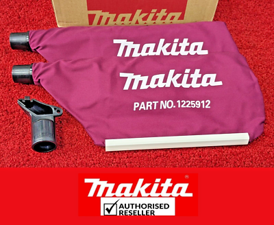 2XGENUINE Makita Dust Nozzle Bag For Circular Saw BSS610 BSS611 DSS610  DSS611