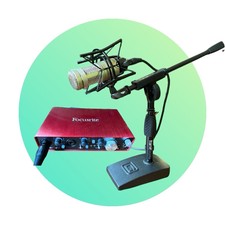 Podcast Equipment Bundle With Heil Sound Pr 40 Studio Mic
