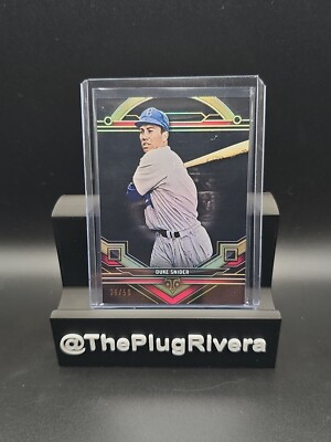 2024 Topps Triple Threads Duke Snider [Onyx] 38/50 #178
