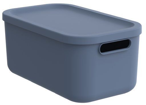 Коробка для хранения Rotho Albula Light Horizon Blau Blue, ок. 23,5x39,5x17,7 см