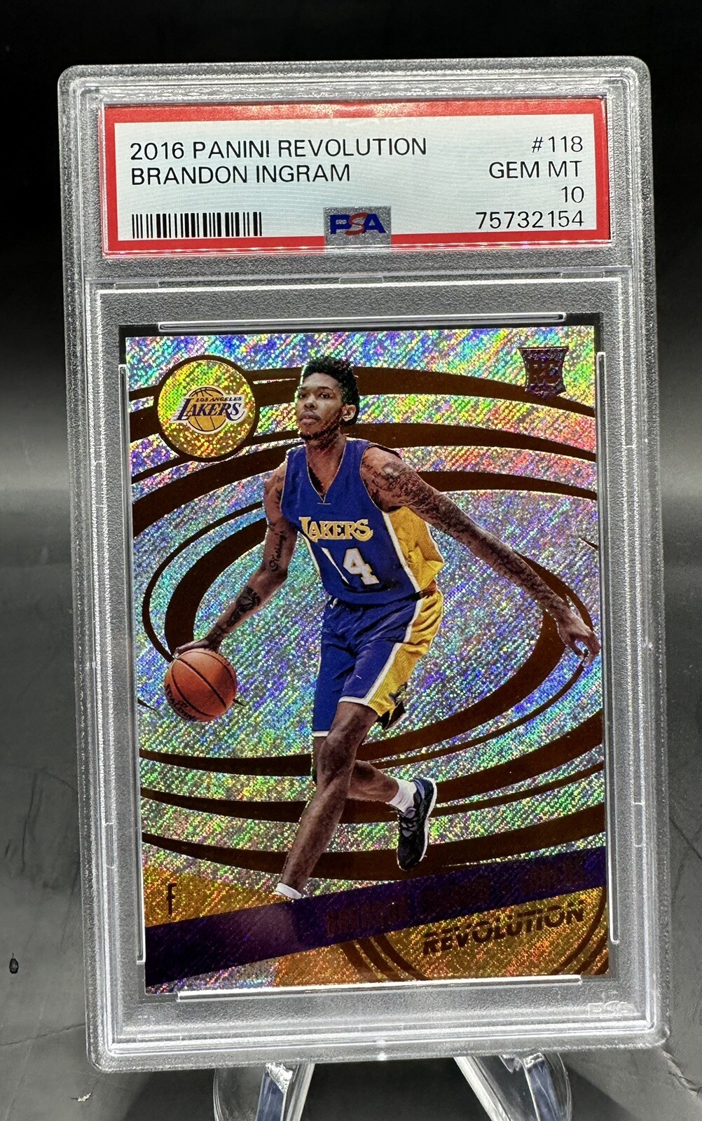 2016-17 Panini Revolution Rookies Brandon Ingram #118 PSA 10 GEM MT Rookie RC
