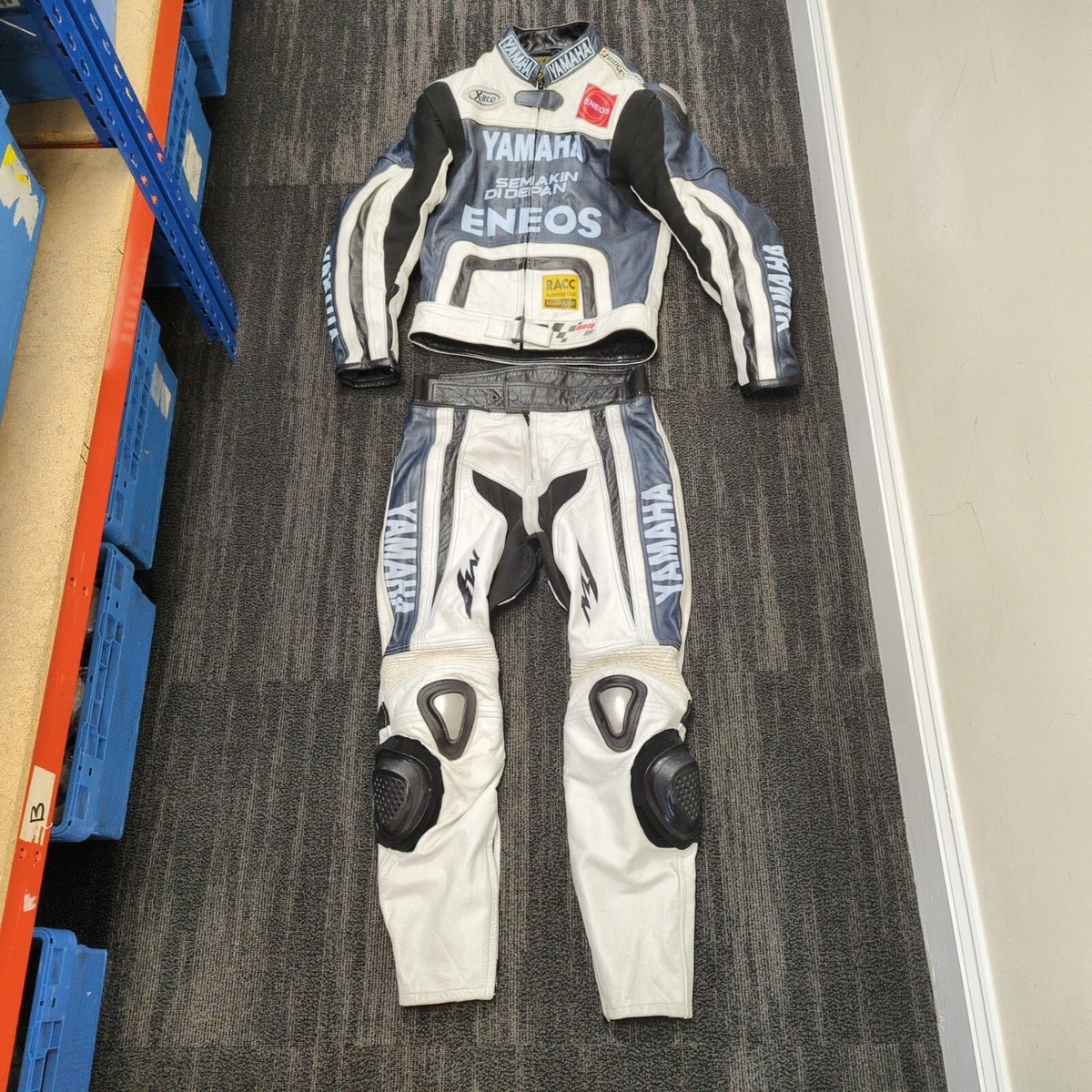 Jorge Lorenzo Yamaha Style Motorbike Racing Suit Motorcycle Racing