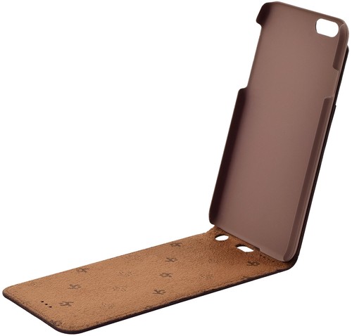 Sac à rabat exclusif en cuir véritable étui pliant housse de téléphone portable pare-chocs pour iPhone 6 | 6s - Photo 6/12