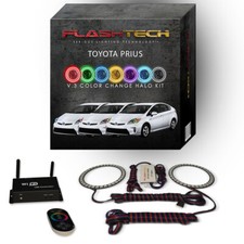 RGB Multi Color LED Halo kit with Wifi App for 2010-2015 Toyota Prius Headlights