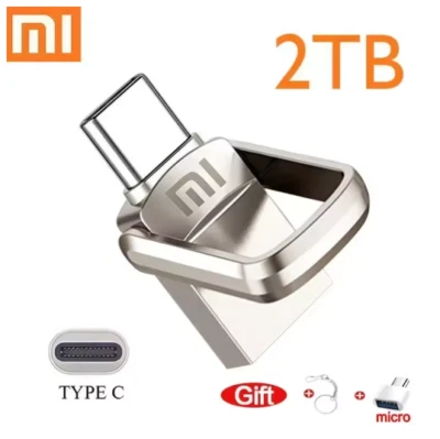 XIAOMI Pen Drive Chiavetta Memory Stick USB 3.0 Type C 2TB per PC Smartphone