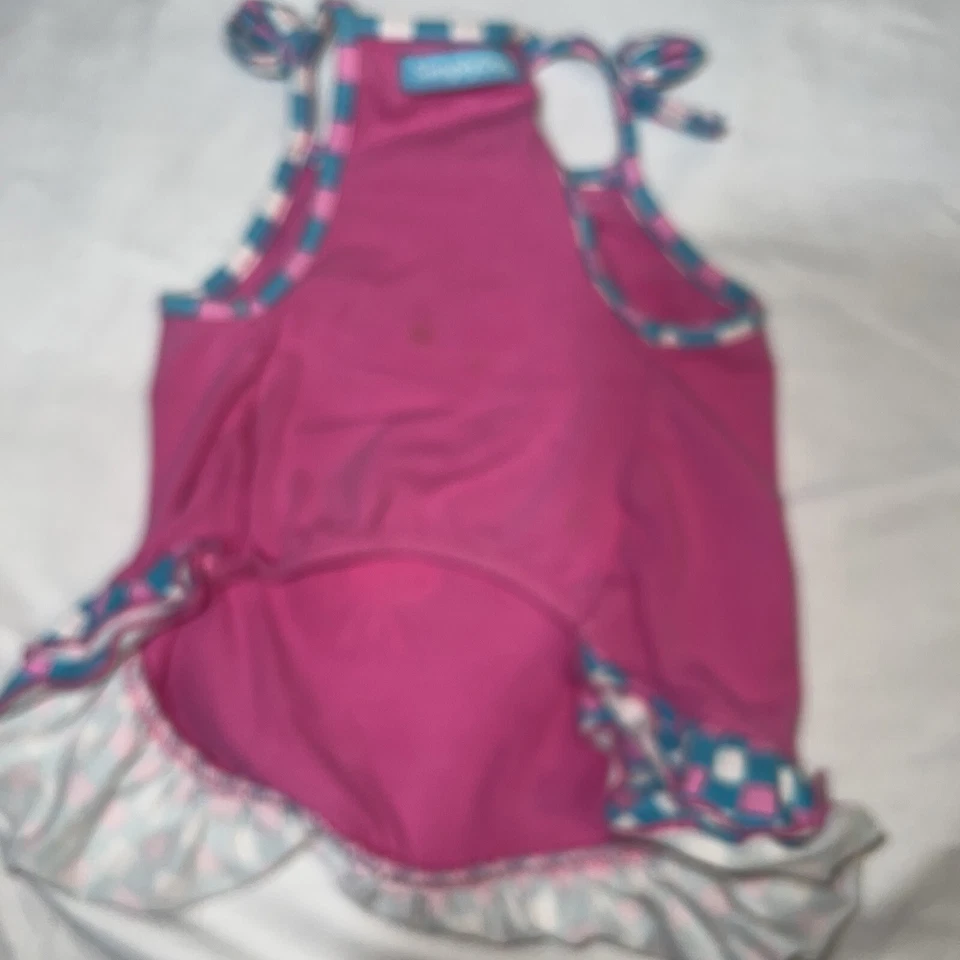 DOG T SHIRT..TROPHY DOG SIZE Med With With Leash Hook On Top Pink - Image 4 of 4