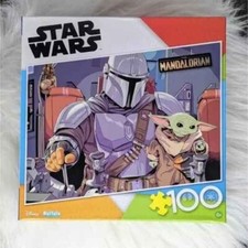 Disney Star Wars The Mandalorian Buffalo Jigsaw Puzzle 100 Pieces SEALED Vintage