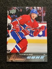 2015-16 Upper Deck Series 1 Jacob De La Rose Young Guns